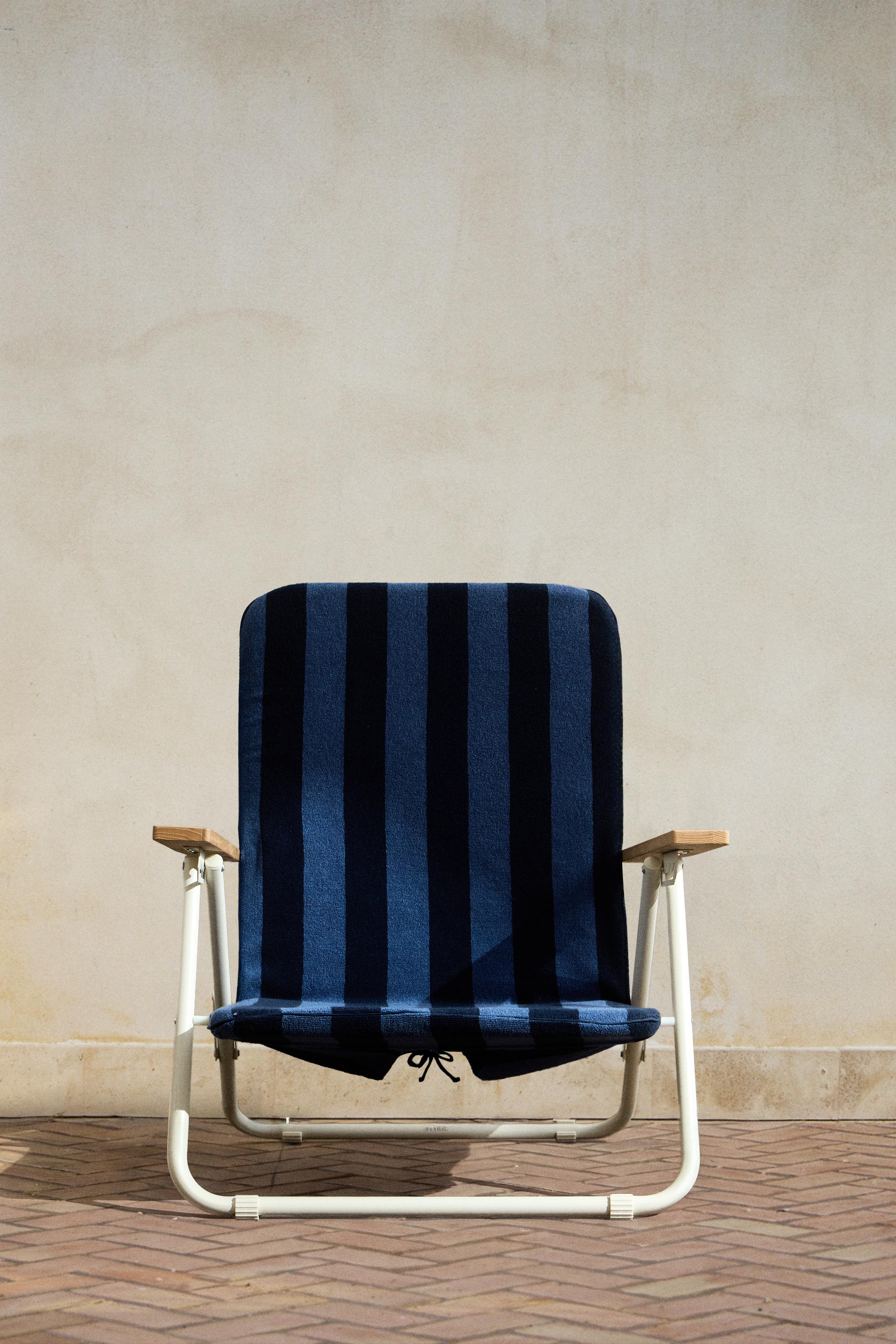 STRIPED BEACH TOWEL SEAT COVER